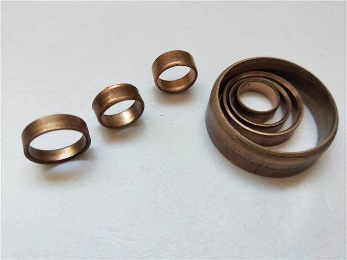 La tôle d'anneau en laiton meurent des composants, presse en métal que les matrices lissent la surface avec moins de bavures 0