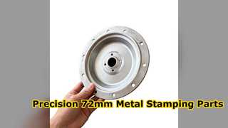 rond galvanisé de 72mm emboutissant l'OEM de précision de pièces